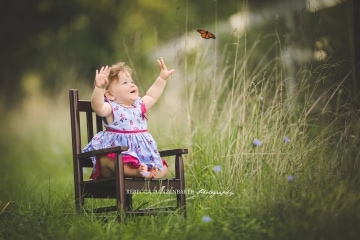 Summertime baby portraits