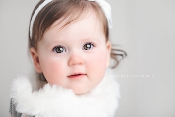 Baby studio photography