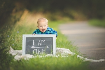 Summertime baby photography