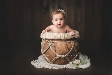 Baby girl photography in Northern Virginia