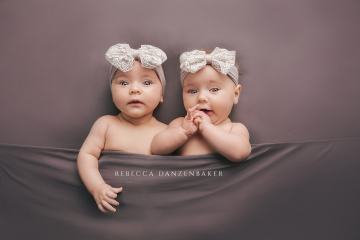 Three month old twins