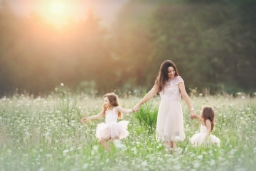 Mother daughter family photography