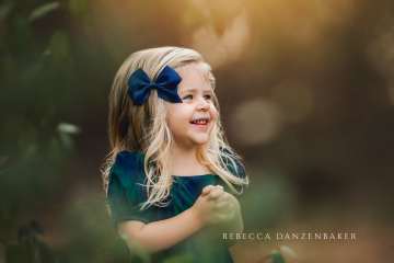 joyful photo of toddler girl