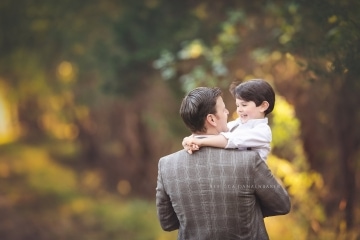 Father son family photography