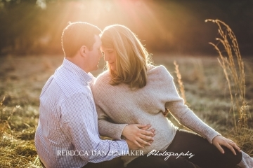 Pregnancy portrait in Northern Virginia