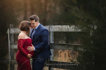 Maternity photography in winter Maternity photography in winter