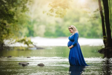 Piney Run Falls Maternity session