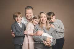 Ashburn newborn family portraits