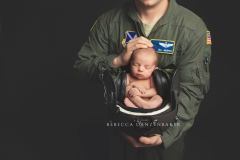 Air Force newborn photography Air Force newborn photography