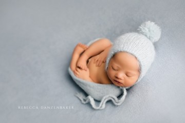 Down syndrome newborn photography