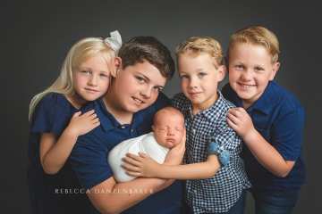 Newborn and sibling photography