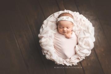 Newborn photo session