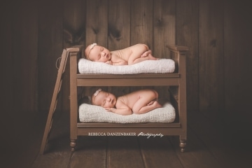 Newborn twin photography Loudoun VA